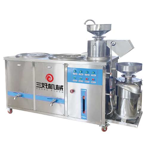 雙連磨豆腐機制作豆腐 雙連磨豆腐機制作豆腐